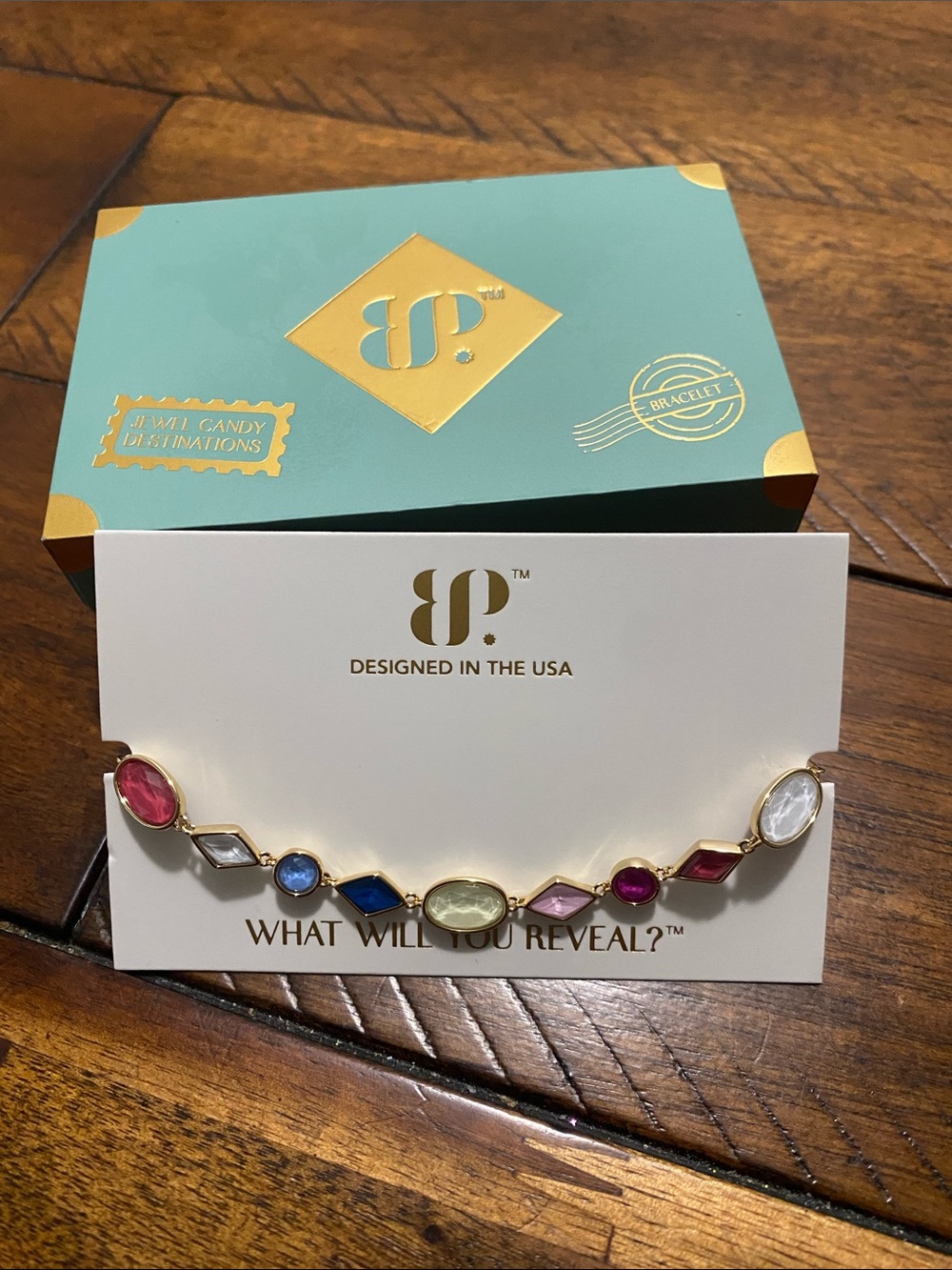 Bomb Party Jewel Candy Bracelet - Tokyo Pop  - Gold Plating